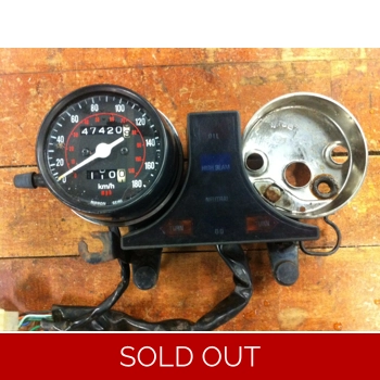1985-86 Honda CB450SC Nighthawk Speedometer with Warning Light Module